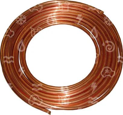 trubka měděná prům. 6 mm, tl. stěny 1 mm, bal. 2x35 m, cena za 1m, BUNTMETAL